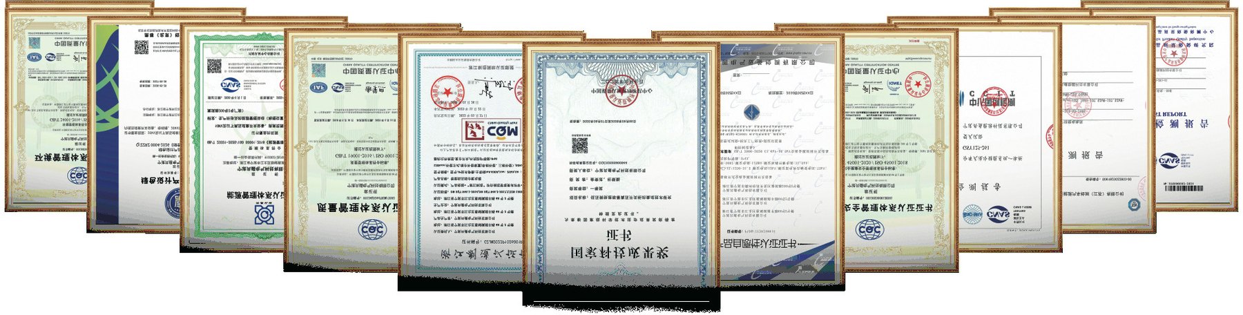 Honor certificates and qualifications